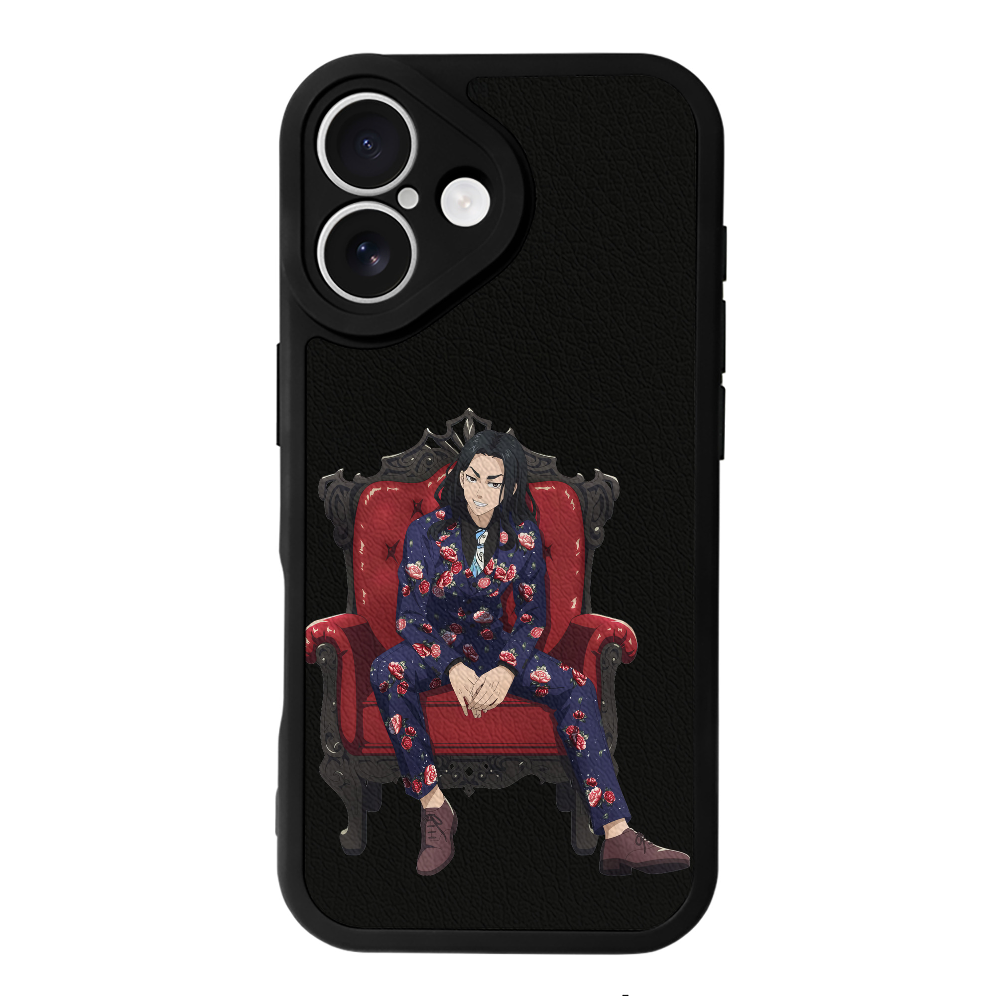 （画像用） 東京リベンジャーズ Tokyo Revengers 【iPhone 16シリーズ対応】シリコンスマホケース（レザー調） 材質：シリコン